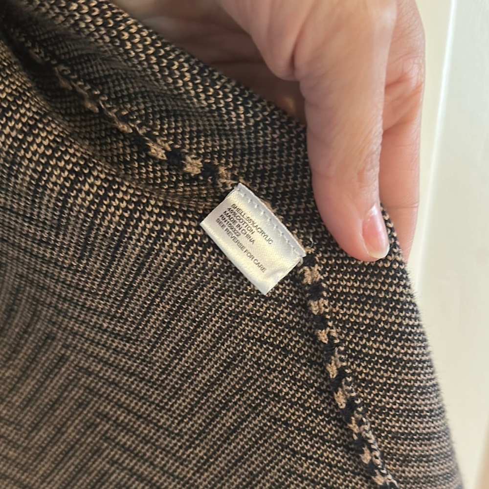 Herringbone Patterned Women's Blazer - image 6